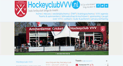 Desktop Screenshot of hockeyclubvvv.nl