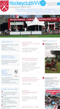 Mobile Screenshot of hockeyclubvvv.nl